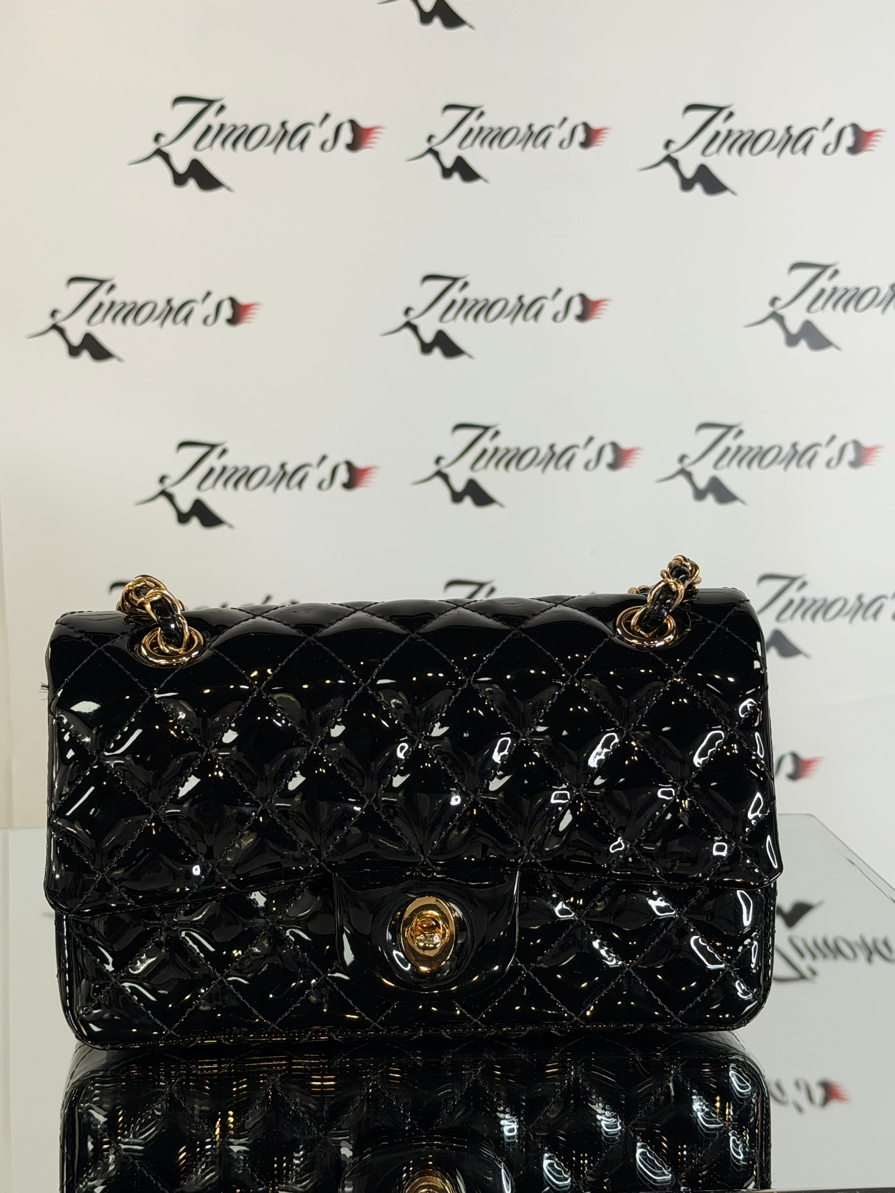Zimoras Brand Inspired Bags- Patent leather Bag