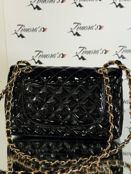 Zimoras Brand Inspired Bags- Patent leather Bag